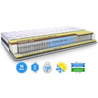 Матрас ПРЕСТИЖ 3D зима-лето Pocket Spring