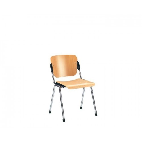 Стул ERA wood chrome