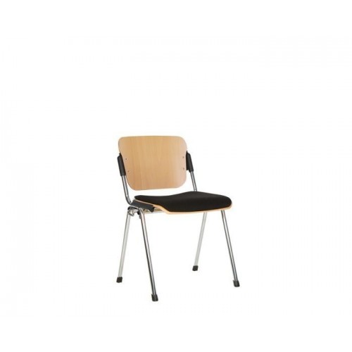 Стул ERA wood plus combi chrome link