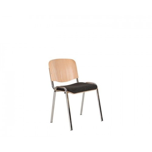 Стул ISO wood plus combi chrome