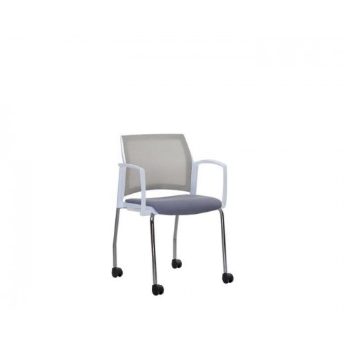 Стул REWIND arm NET white RMH (BOX-2)