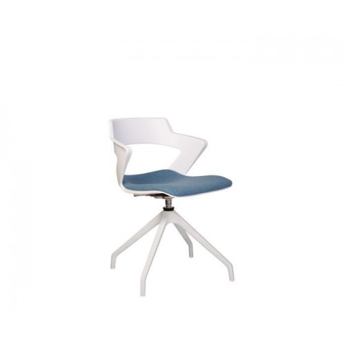 Кресло ZENITH plast plus combi white PL68W-4S