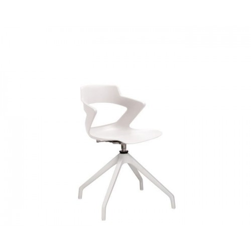 Кресло ZENITH plast white PL68W-4S Кресло ZENITH plast white PL68W-4S