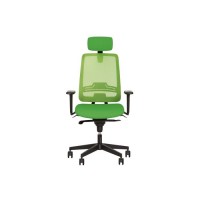 Кресло ABSOLUTE R HR NET black WA ES PL70