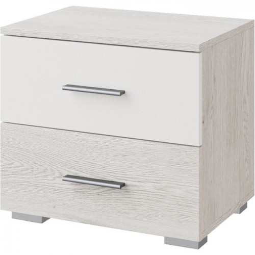 Тумба Ромбо Артвуд світлий / Білий