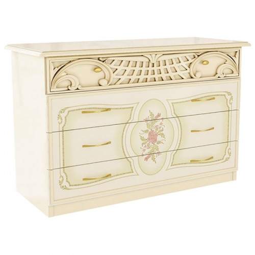 Комод Кармен Нова Піно / Піно лак, художній друк