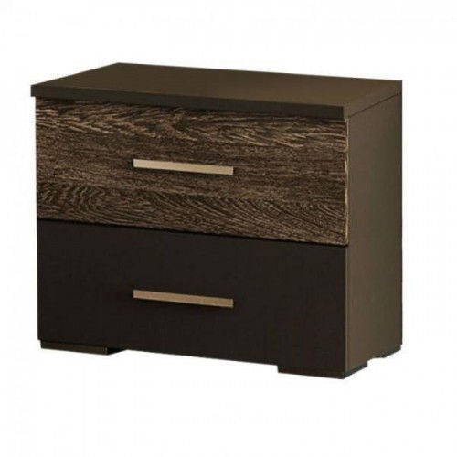 Тумба Лілея нова Дуб гранж колоніальний/ Антрацит