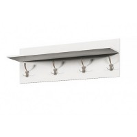 Вішак з полицею Б'янко Білий Вішак з полицею Б'янко Білий