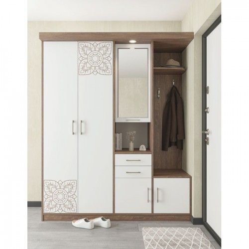 Передпокій Силует 2 Морське дерево вінтаж/Німфеа Альба