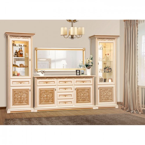 Модульна система Лаціо Білий / Прованс світлий з патиною