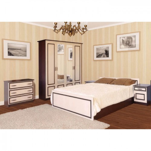 Спальня Кім Венге магія / Дуб молочний