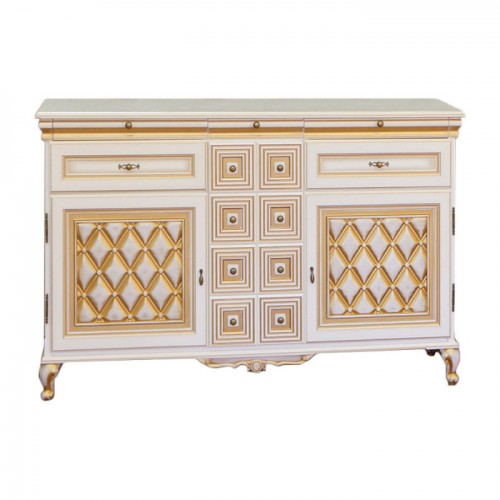 Комод Ліворно 2Д 1.7 Білий / Прованс світлий з патиною