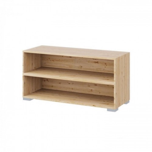 Відкрита тумба для взуття Б'янко Дуб артизан