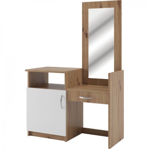 Туалетка Кім Дуб артизан / Білий