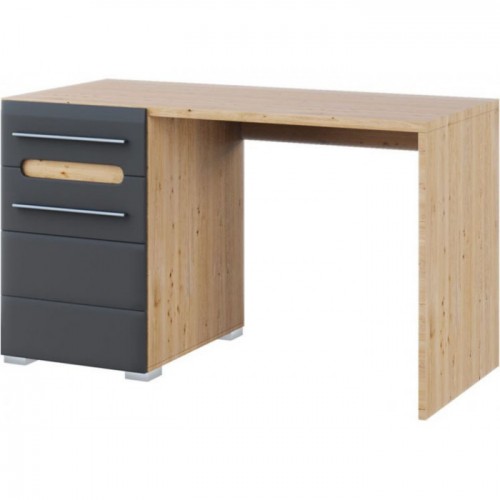 Стіл Б'янко Графіт / Дуб артизан Стіл Б'янко Графіт / Дуб артизан