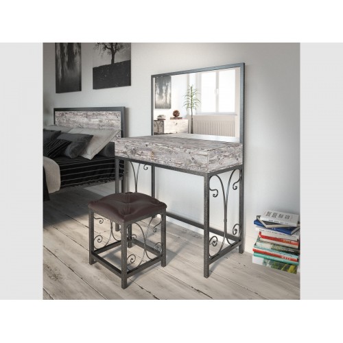 Трюмо та пуф Спліт Трюмо та пуф Спліт