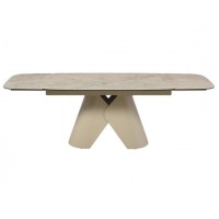 Керамический стол Парис TML-997 иджео беж + бежевый