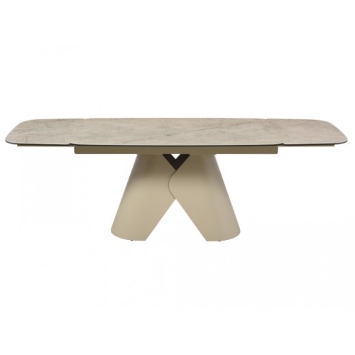 Керамический стол Парис TML-997 иджео беж + бежевый