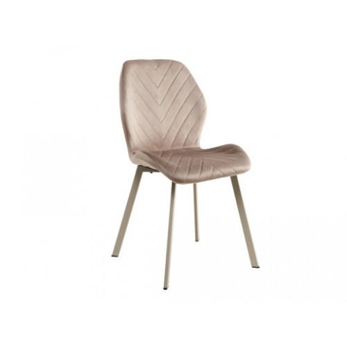 Стул N-54 капучино велюр + капучино Стул N-54 капучино велюр + капучино