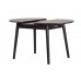 Керамический стол TM-85 чёрный оникс + чёрный