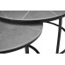 Комплект журнальных столов CT-35 Лоренза петра грей + чёрный
