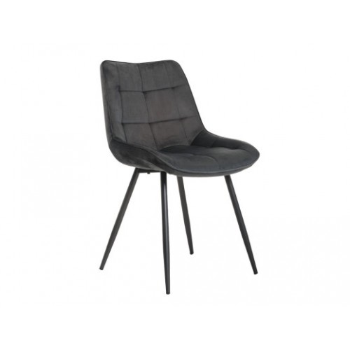 Стул N-45 серый велюр Стул N-45 серый велюр