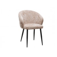 Стул M-150 молочная пена + черный