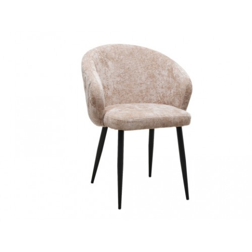 Стул M-150 молочная пена + черный