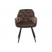 Стул M-65 коричневый велюр + черный Стул M-65 коричневый велюр + черный