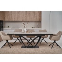 Керамический стол Массимо TML-950 каса голд + черный