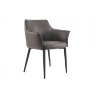 Стул M-90 серый + черный