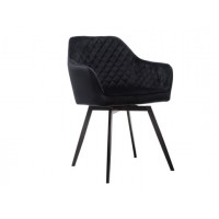 Стул поворотный R-63 черный + черный