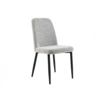 Стул N-44 светло-серый + черный