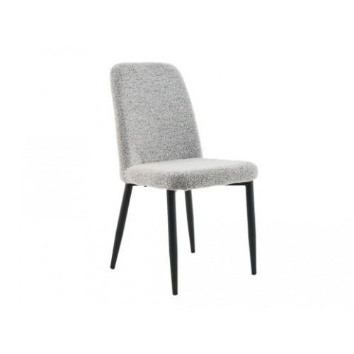 Стул N-44 светло-серый + черный
