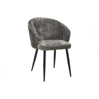 Стул M-150 мраморный серый + черный