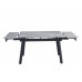 Керамический стол TM-88-1 ребекка грей + черный