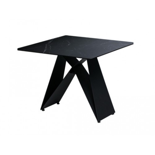 Кофейный стол "Бруно" неро маркина + черный