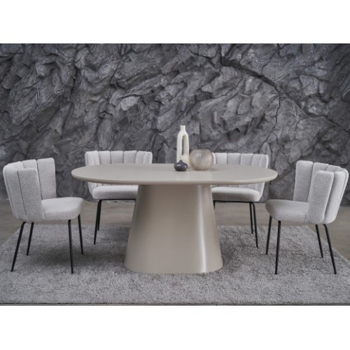 Стол полиуретановый МДФ TМ-210 теплый песок