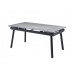Керамический стол TM-88 ребекка грей + черный