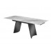Керамический стол Олимпия ТМL-985 ребекка грей + чёрный