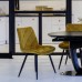 Стул M-45 горчичный + черный