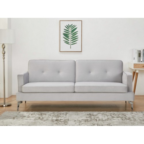 Софа раскладная "Амели" платиновый + серебро Софа раскладная "Амели" платиновый + серебро