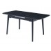 Керамический стол TM-76 чёрный оникс + чёрный