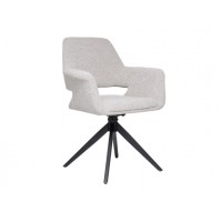 Стул поворотный R-75 натуральный + черный