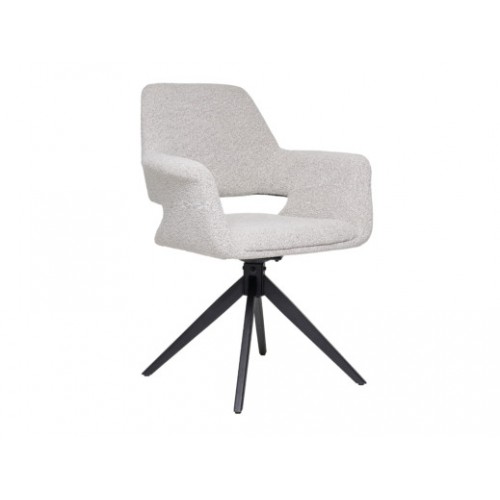 Стул поворотный R-75 натуральный + черный