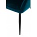Стул M-62 морская волна велюр + черный Стул M-62 морская волна велюр + черный