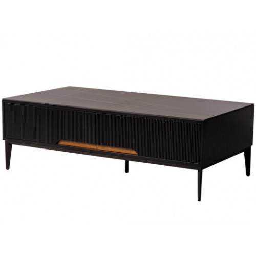 Журнальный стол "Палермо" чёрный оникс