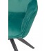 Стул поворотный R-68 изумрудный + черный