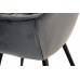 Стул M-65 серый велюр + черный