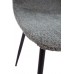 Стул N-160 серый букле + чёрный